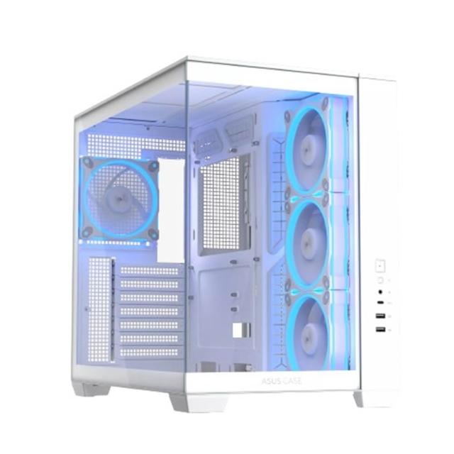 【華碩平台】R7八核 RTX5070 {極限寒淵}WIFI電競電腦(R7-9700X/B650/32G D5/2TB/地平線適用)