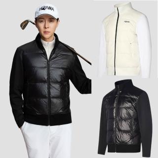 【HONMA 本間高爾夫】男士鵝絨羽絨外套 25FW 日本高爾夫專業品牌(M-XXL白/黑色任選HMLD121R540)