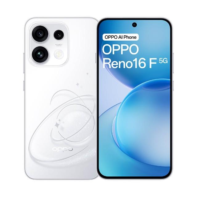 【OPPO】官方直營 Reno16 F 6.57吋(8G/128G/聯發科天璣7300/5000萬畫素主鏡頭)