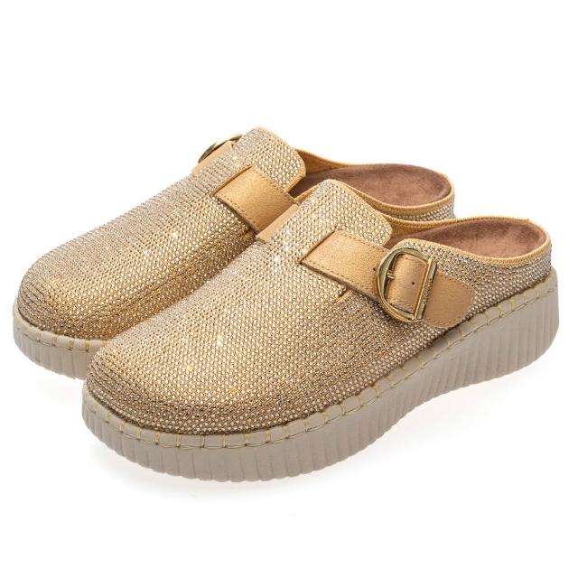 【SKECHERS】女款 潮流亮面穆勒鞋 皮面碎花休閒鞋(多款)