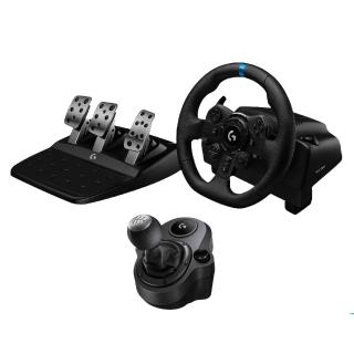 【Logitech G】G923 賽車模擬電競方向盤+變速器
