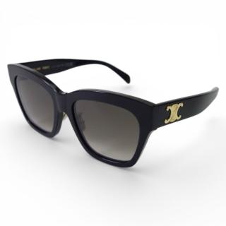 【CELINE】CL40253F 01F 55mm 太陽眼鏡/墨鏡 公司貨
