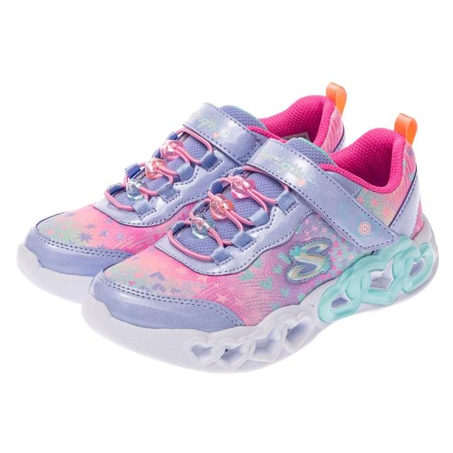 【SKECHERS】女童系列 女童鞋 燈鞋 INFINITE HEART LIGHTS(303261LLVMT)