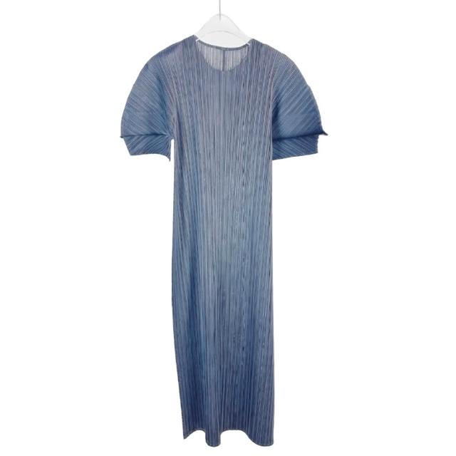 【巴黎精品】現貨+預購 三宅風皺褶衣服連身裙褶皺上衣洋裝名媛大尺碼女裝(無袖長裙女裙子5款b1a76 C)
