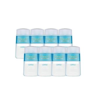 【L’OREAL Paris 巴黎萊雅】溫和眼唇卸妝液125ml_8入組 (卸妝水/卸妝)