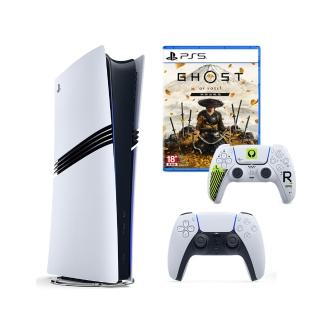 【SONY 索尼】PS5 Pro 遊戲主機+《PS5 無線控制器(《Marathon》限量版)》+《PS5 羊蹄山戰鬼– 收藏版》