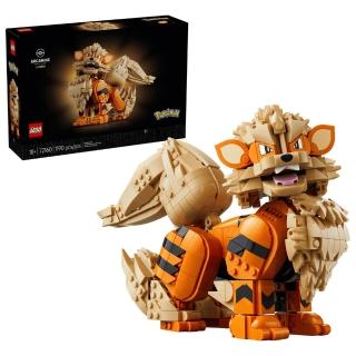 【LEGO 樂高】寶可夢系列 風速狗 初代神奇寶貝 #72160 (收藏模型 居家擺設 積木)