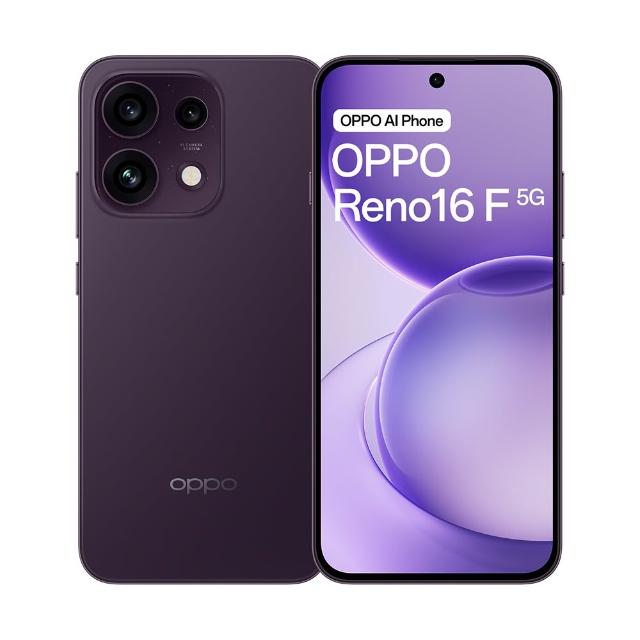 【OPPO】Reno16 F 5G 6.57吋(8G/256G/聯發科天璣7300/5000萬畫素)