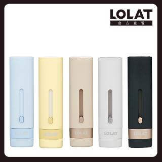 【LOLAT 羅力】過濾旅行用蓮蓬頭 單段大出水好攜帶伸縮蓮蓬頭HS604五色任選(不含安裝)