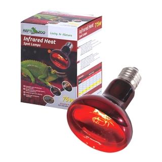 【REPTIZOO 瑞普】100W 全天候紅外線加熱燈 E27/取暖燈/夜間保溫燈泡(REPTI ZOO適用陸龜.兩棲爬蟲類AR100)