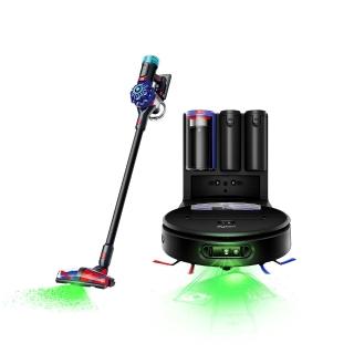 【dyson 戴森】RB05 Spot+Scrub Ai 掃拖機器人 + V10 Konical 雙錐無纏結吸塵器 (超值組)
