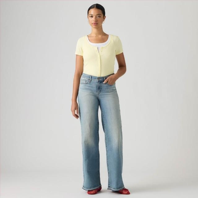 【LEVIS】女生牛仔褲 直筒褲 寬褲 錐形褲 女生褲子 提臀 多款任選 熱賣單品
