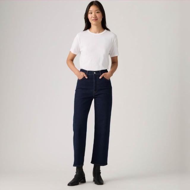 【LEVIS】女生牛仔褲 直筒褲 寬褲 錐形褲 女生褲子 提臀 多款任選 熱賣單品