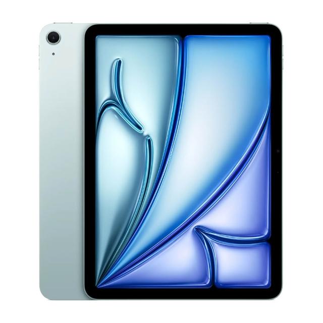 【Apple】2026 iPad Air M4晶片/11吋/WiFi/256G 平板電腦(三折筆槽殼+鋼化保貼組)