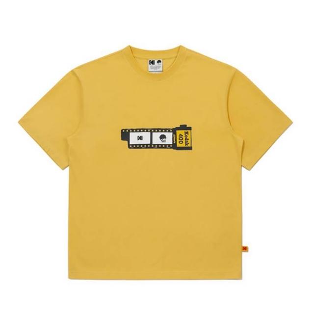 【KODAK Apparel】柯達 男女同款 短袖T恤 涼感 KODAK X Hirono 膠卷印花 共2色 / KB602038WHT KB602038YLW