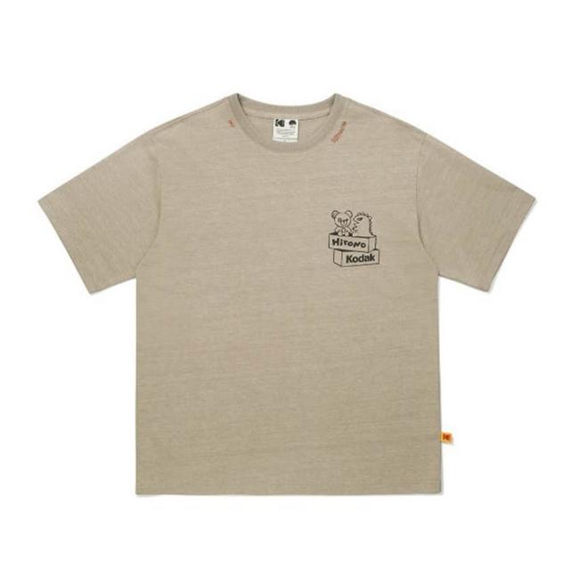【KODAK Apparel】柯達 男女同款 短袖T恤 KODAK X Hirono 背後小野印花 共3色 / KB602037