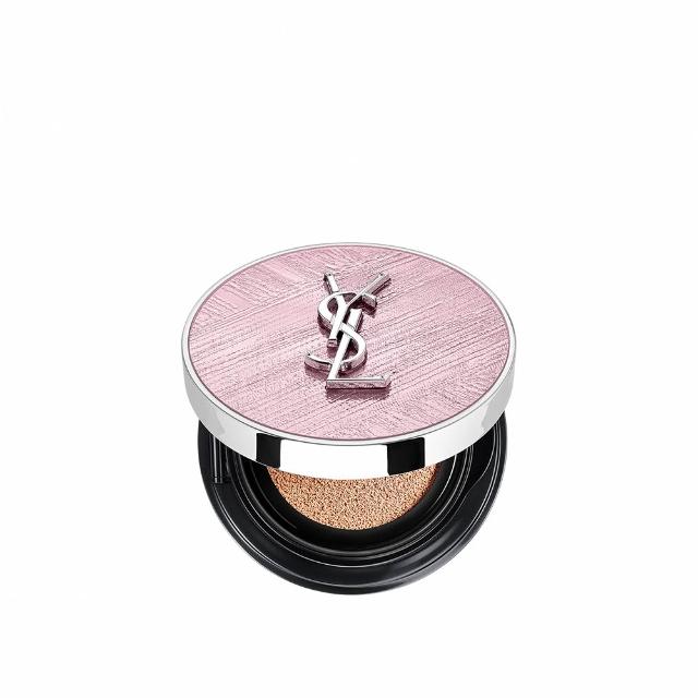 【YSL】官方直營 2026七夕情人節限定 超模光感精華水氣墊SPF50+/PA ++++ 粉光緞影版(氣墊/新品上市)
