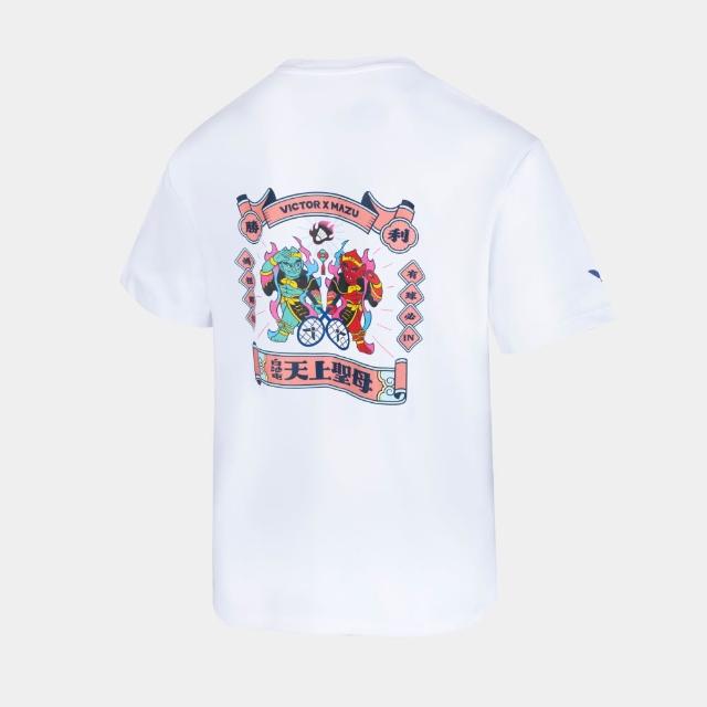 【VICTOR 勝利體育】VICTOR x 白沙屯媽祖聯名系列 T-Shirt(T-2601BMZ 虎爺款)