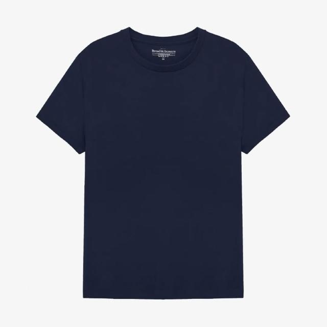 【Bread & Boxers】Roll-Up Tee 捲袖圓領T 多色任選