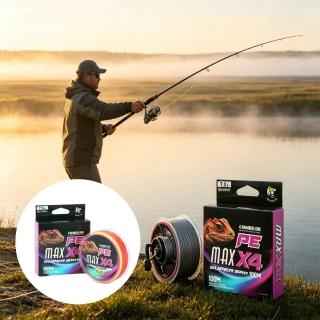 【zLife】1.0-5.0號100米4編PE釣魚線 柔軟抗卷編織魚線 耐磨耐咬海釣線 路亞線 釣蝦母線 沉底 岸拋投 船釣