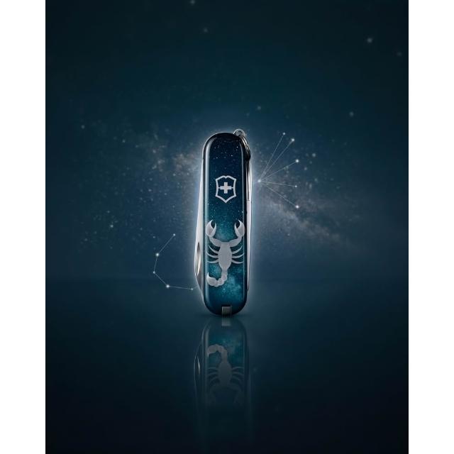 【VICTORINOX 瑞士維氏】瑞士刀 Classic SD 星座 58mm/7用 0.6223
