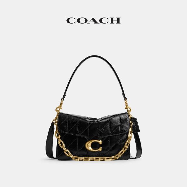 【COACH】蔻馳官方直營 CHAIN TABBY絎縫鏈條單肩包-多色任選(CAF55)