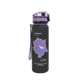 【IMPACT 怡寶】寶可夢耿鬼彈蓋Tritan水壺/水杯/水瓶(500ML) 附提繩-黑紫 IMPKMB10PL