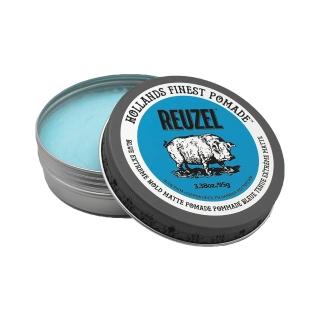 【REUZEL】灰豬極強水泥級無光澤髮蠟(藍絲帶限定版) 95g