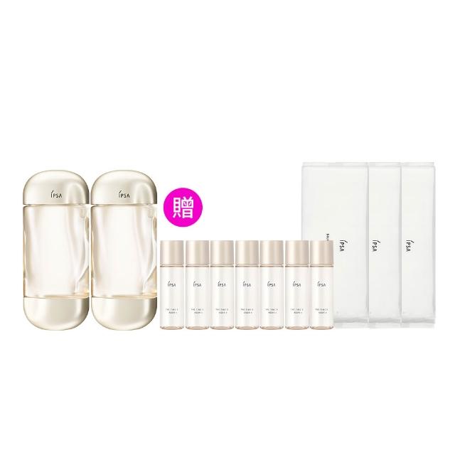 【IPSA 茵芙莎】官方直營 周年慶限定組 全新流金保濕美膚水e 200mL 雙入組(雙規格任選)