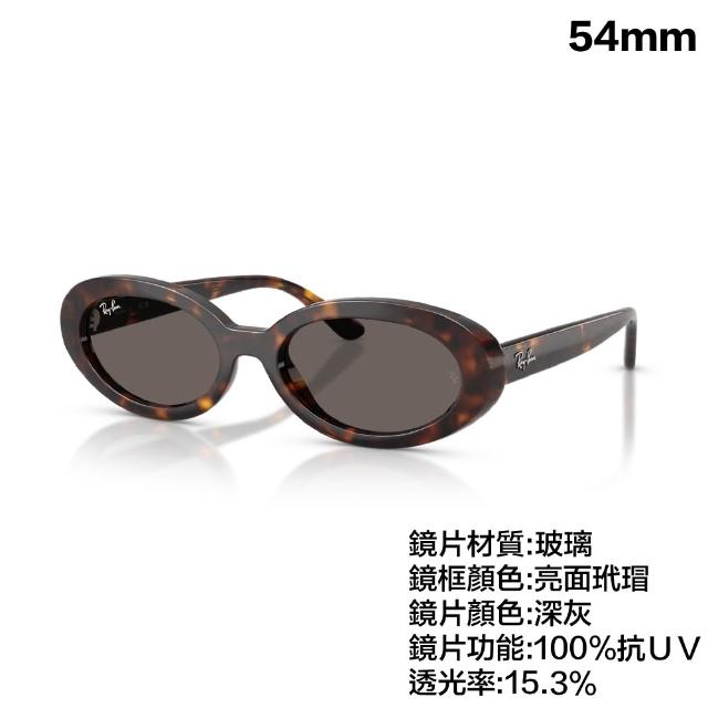 【RayBan 雷朋】膠框 復古 太陽眼鏡 墨鏡 y2k(RB2223F 601/31、 902/B1 54mm)