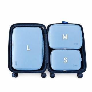 【Travel Blue 藍旅】旅行壓縮袋 S+M+L組合 三色任選(手提包 行李袋 旅行 保固36個月)
