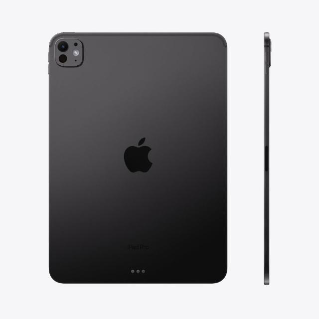 【Apple】2025 iPad Pro M5晶片/11吋/WiFi/256G 平板電腦(A04 Plus觸控筆+三折筆槽殼+鋼化保貼組)