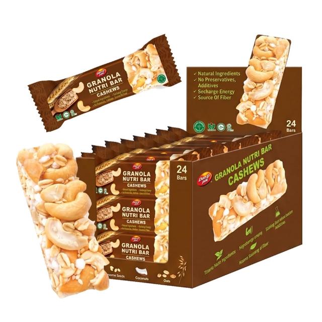 【Dan-D Pak】格蘭諾拉燕麥棒30g*24入（腰果/杏仁/綜合堅果 通過猶太潔食認證）