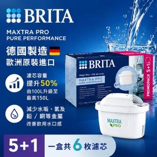 【BRITA】MAXTRA Pro Pure Performance 純淨 全效型 brita 濾芯 (5+1裝) 6入  濾水壺 原裝平輸（歐洲製）