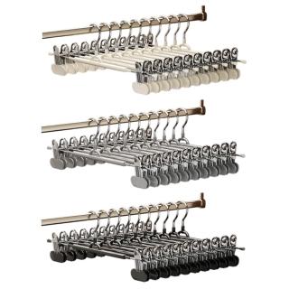 【Sager】大夾口不鏽鋼防滑無痕褲架 10入組  (夾子衣架/褲夾/裙夾/強棒夾力/衣櫃收納神器)