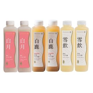【O卡桑】無糖白木耳超值組1000mlx6(白木耳露*6)