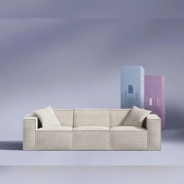 【ROVE LAB】M3 Three Seater 三人座沙發 模組化設計 可自由組合搭配 6色任選