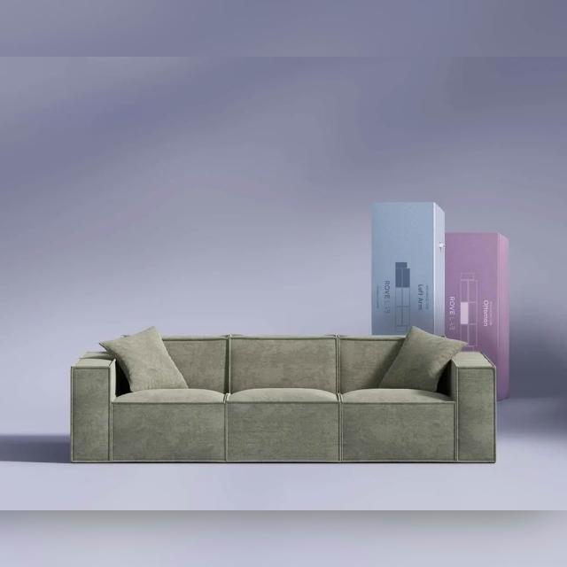 【ROVE LAB】M3 Three Seater 三人座沙發 模組化設計 可自由組合搭配 6色任選
