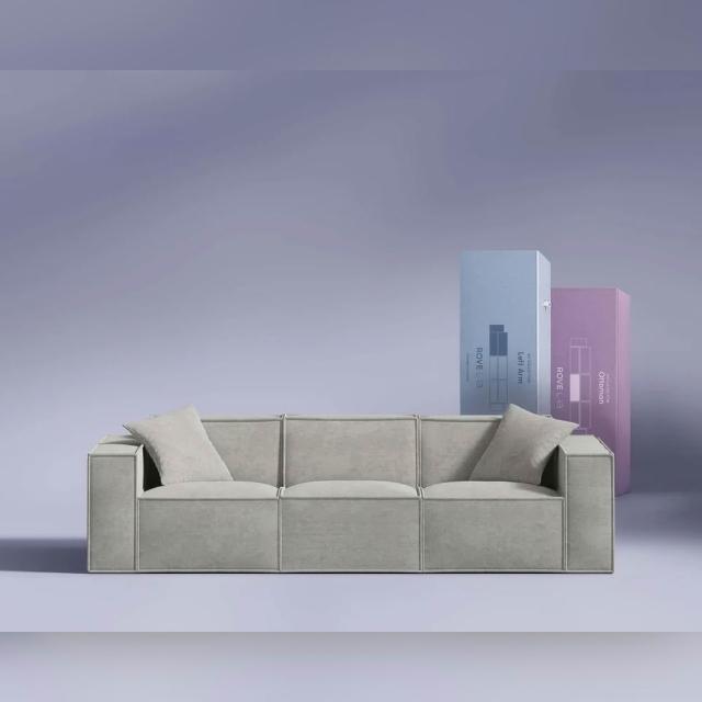【ROVE LAB】M3 Three Seater 三人座沙發 模組化設計 可自由組合搭配 6色任選