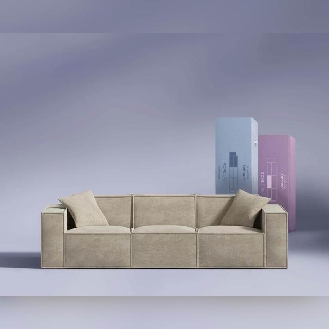【ROVE LAB】M3 Three Seater 三人座沙發 模組化設計 可自由組合搭配 6色任選