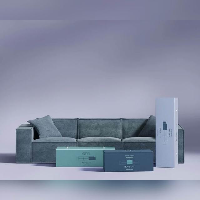 【ROVE LAB】M3 Three Seater 三人座沙發 模組化設計 可自由組合搭配 6色任選