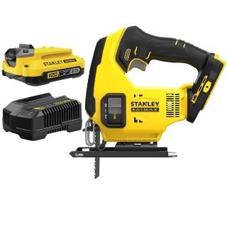 【Stanley】美國 史丹利 20V Max FM 線鋸機(空機)+SB202電池*1+SC200充電器*1 (SCJ600+SB202+SC200)