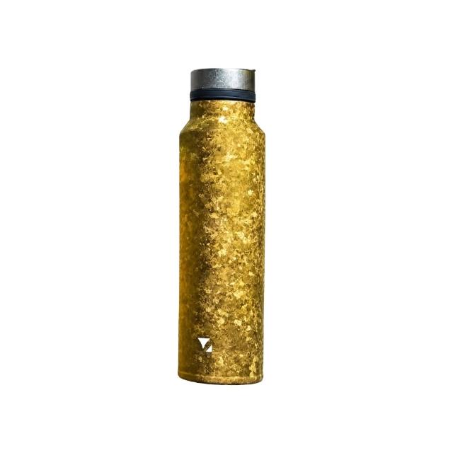 【Titanium 鈦造】鈦造510 晶鈦系列-曦陽金 510ml(運動水壺 保溫瓶 鈦保溫瓶 環保杯 鈦保溫杯)