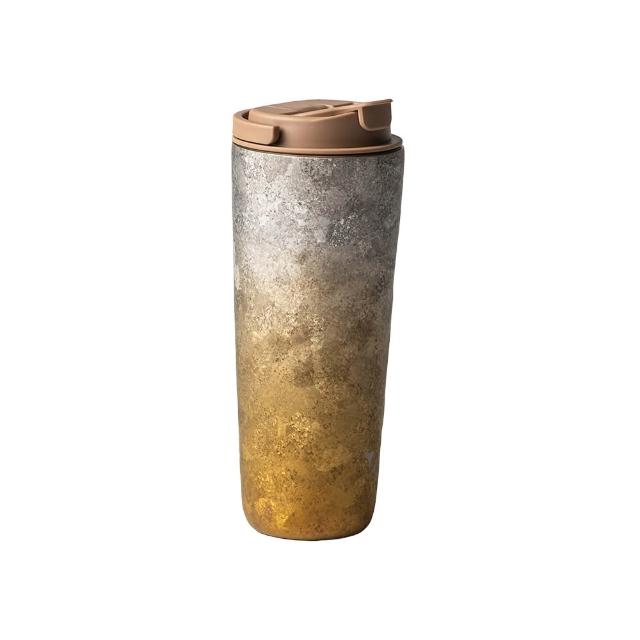 【Titanium 鈦造】純鈦跳跳杯 鈦色/晶鈦 暈彩系列 800ml (鈦保溫杯 台灣鈦杯 環保杯 隨行杯 保溫杯)
