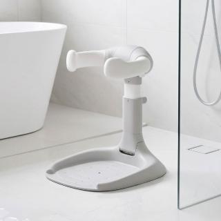 【PUKU 藍色企鵝】Bubble泡泡 可調式 摺疊 站立 洗澡神器 沐浴架