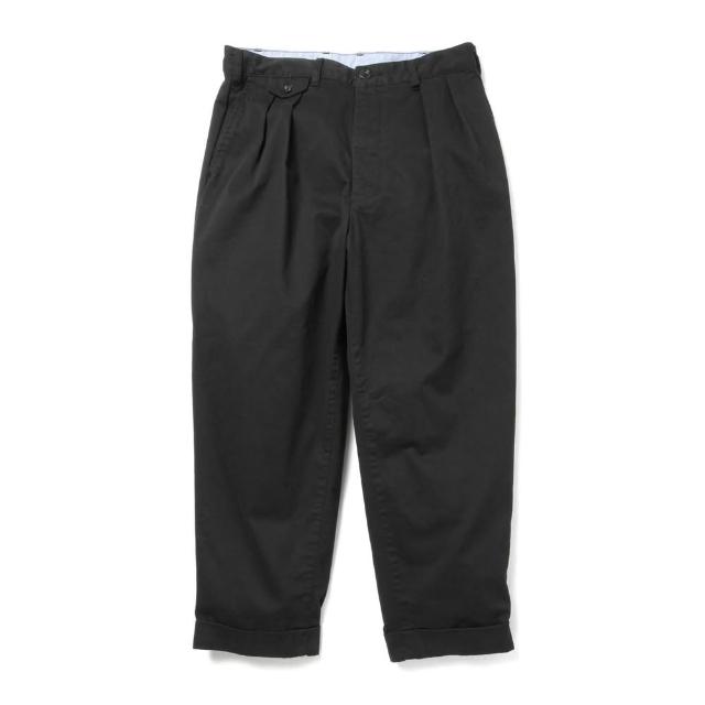 【BEAMS】官方旗艦館 BEAMS PLUS / 男裝 雙打摺 卡其 工裝褲