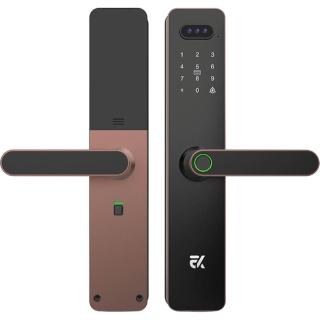 【EASYKEY】EK M9+ 把手型 7合1智慧電子鎖/智能鎖 (人臉辨識│掌靜脈│指紋│卡片│密碼│鑰匙│遠端)