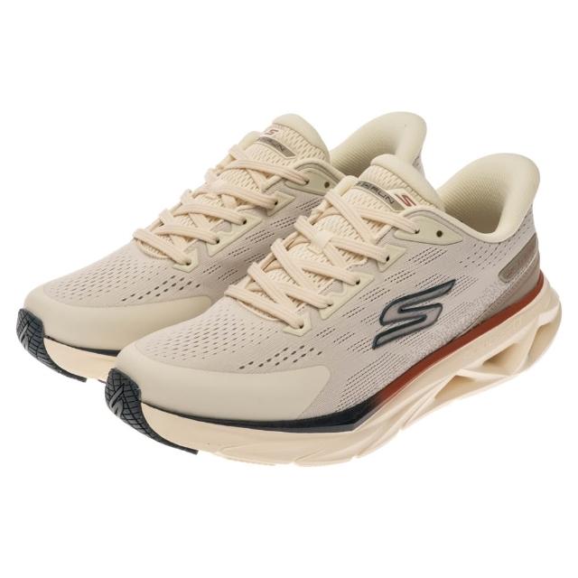 【SKECHERS】男鞋 慢跑系列 慢跑鞋 瞬穿舒適科技 GO RUN GLIDE-STEP VORTEX (221040NAT)