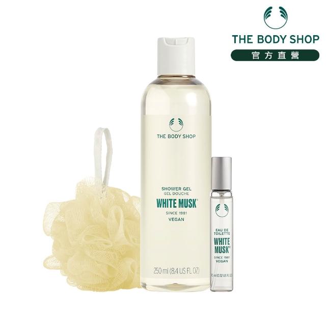 【THE BODY SHOP 美體小舖】麝香隨香沐浴組(沐浴膠250ML+隨身香水9.5ML)