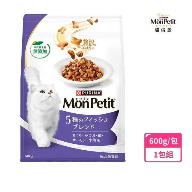 【MonPetit 貓倍麗】貓倍麗成貓乾糧 600Gx1 (貓飼料)